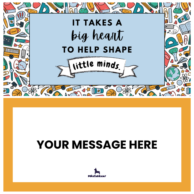 Shaping Little Minds Teacher Piñatagram