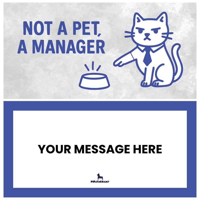 Not a Pet, a Manager Catyata (Cat Treats)