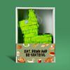 Eat, Drink and Be Grateful Piñatagram