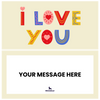 I Love You Piñatagram