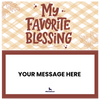 My Favorite Blessing Thanksgiving
