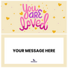 You Are Loved Unicorn Piñatagram