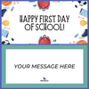 First Day of School Piñatagram