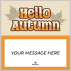 Hello Autumn Piñatagram