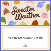 Sweater Weather Piñatagram