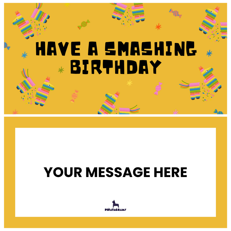 Smashing Birthday Piñatagram