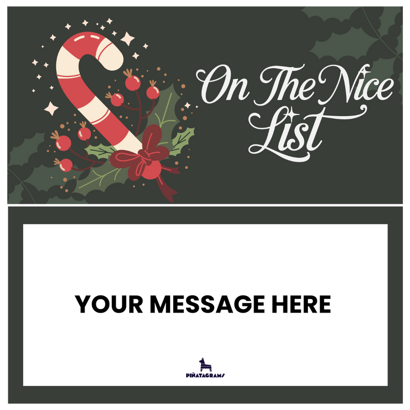 Nice List Christmas Reindeer