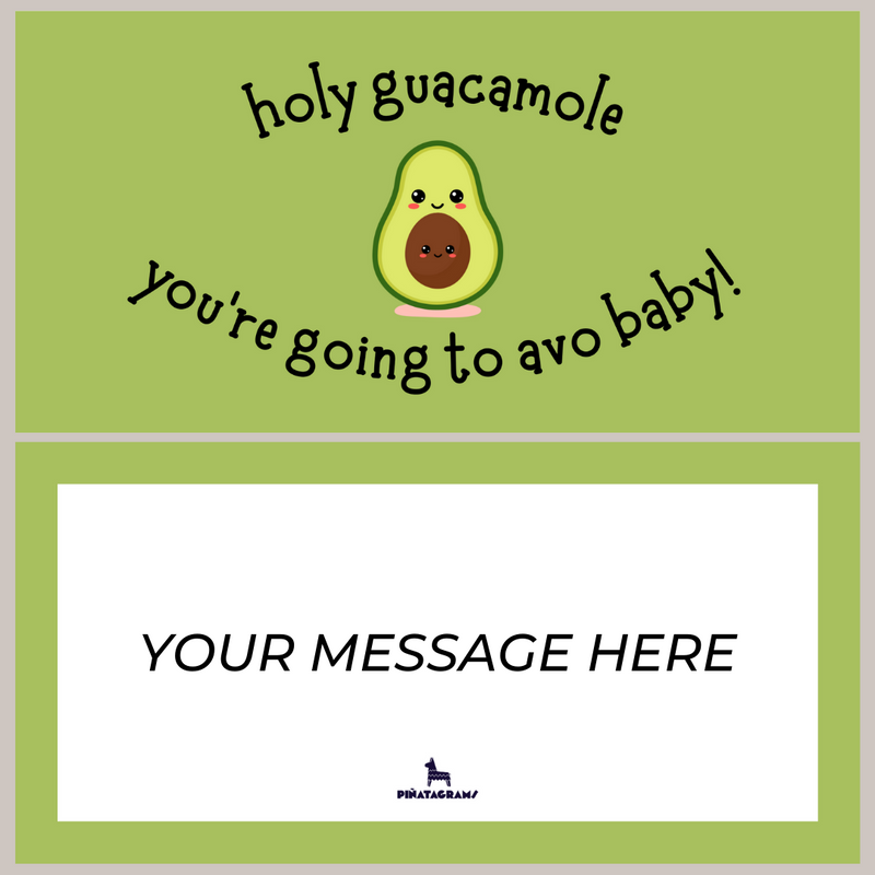Avocado Baby Piñatagram
