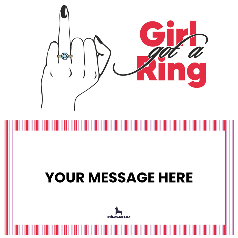 Girl got a ring
