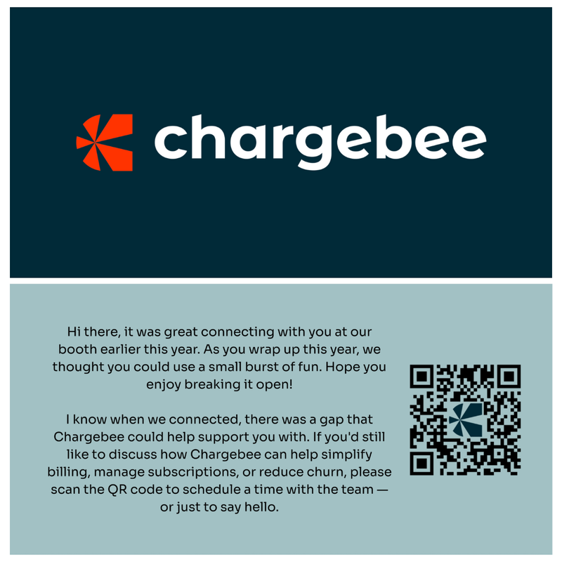Chargebee Piñatagram