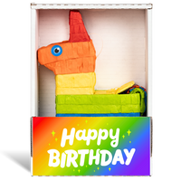 Sparkly Rainbow Birthday Piñatagram