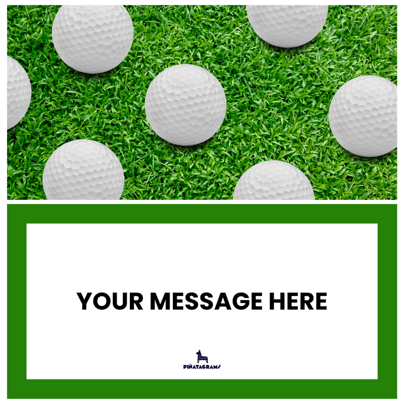 Golf Piñatagram