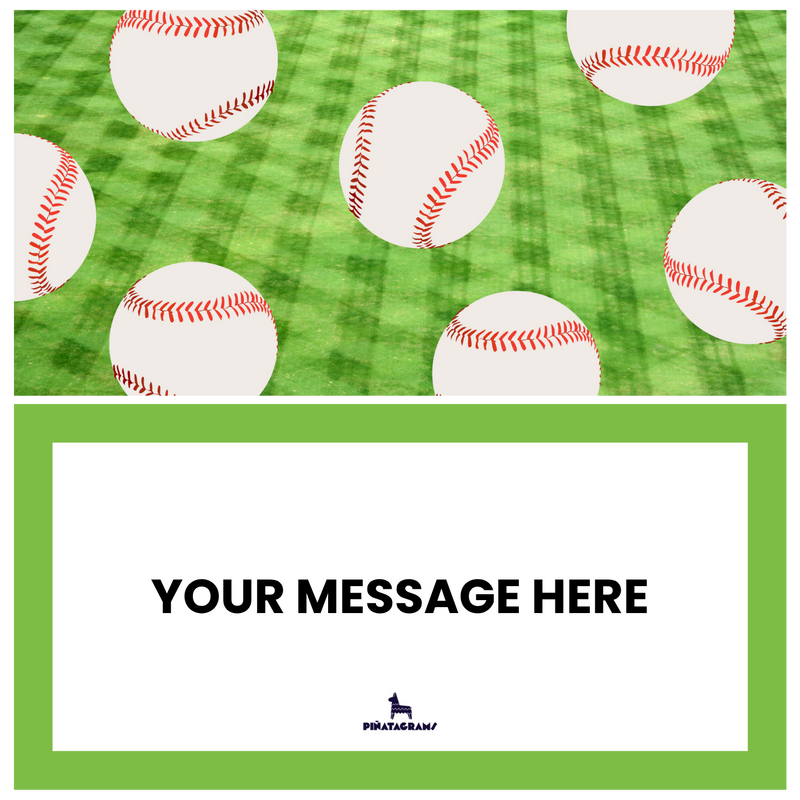 Baseball Piñatagram