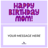 Happy Birthday Mom Piñatagram