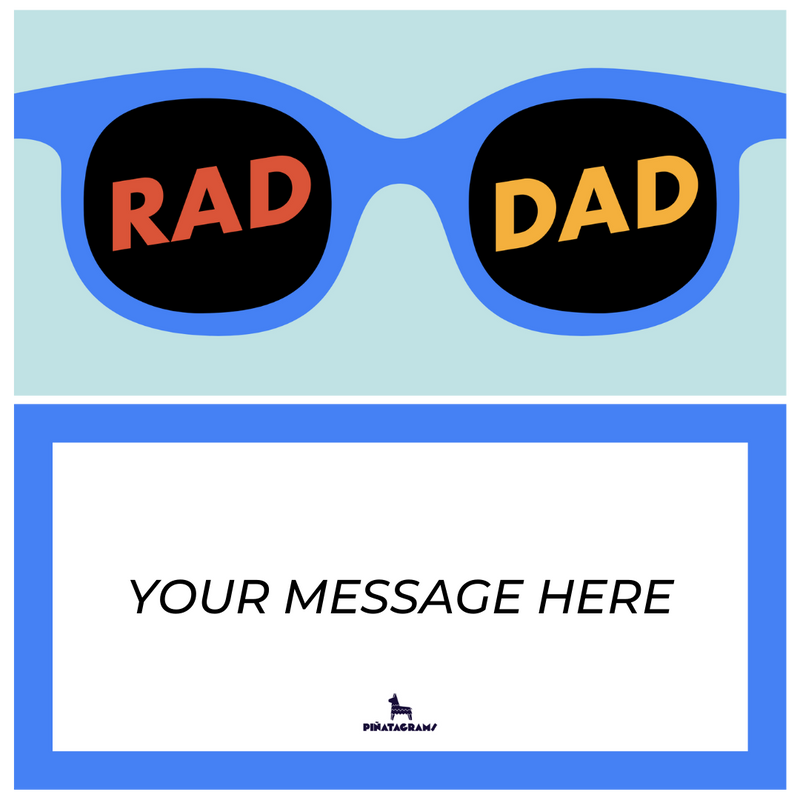 Rad Dad Piñatagram