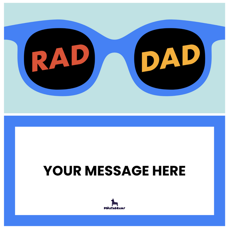 Rad Dad Piñatagram