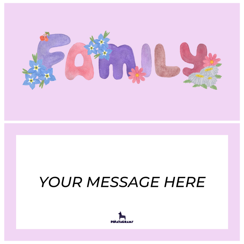 Family Piñatagram