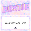Bestie Tie Dye Piñatagram