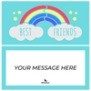 Best Friends Rainbow Piñatagram