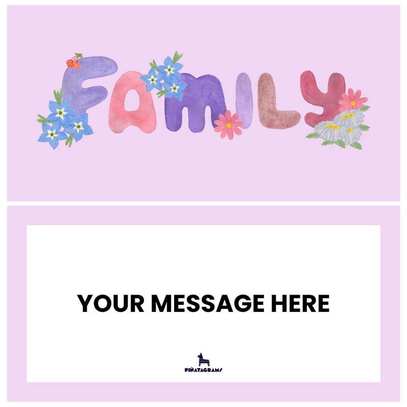 Family Piñatagram