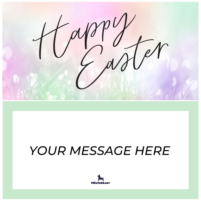 Classic Happy Easter Piñatagram