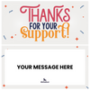 Thanks for your Support