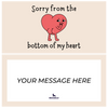 Sorry From the Bottom of My Heart Piñatagram