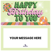 Disco Birthday Piñatagram