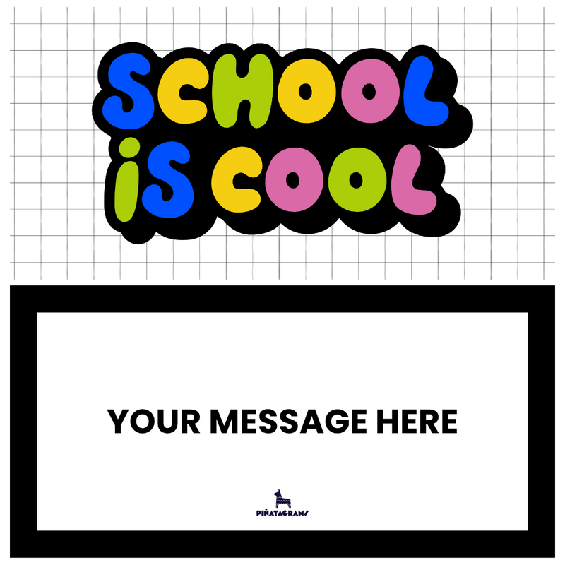 School is Cool Checkered