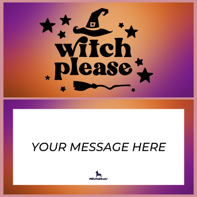 Witch Please Piñatagram