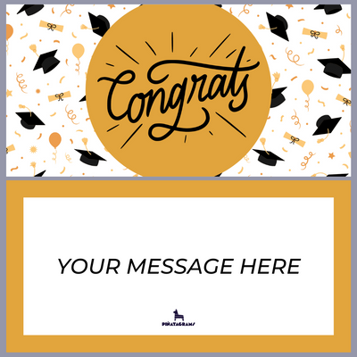 Congrats Graduation Piñatagram