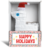 Happy Holidays Santa Piñatagram