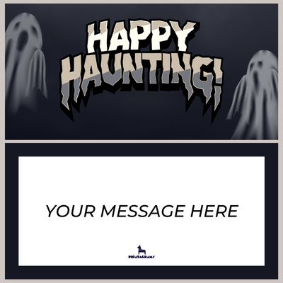 Happy Haunting Piñatagram