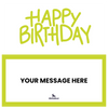 Happy Birthday Green