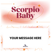 Scorpio Baby