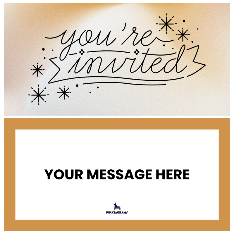 Invitation Piñatagram