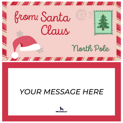 Letter From Santa Piñatagram