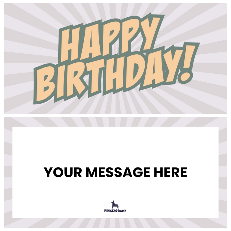 Happy Birthday Money