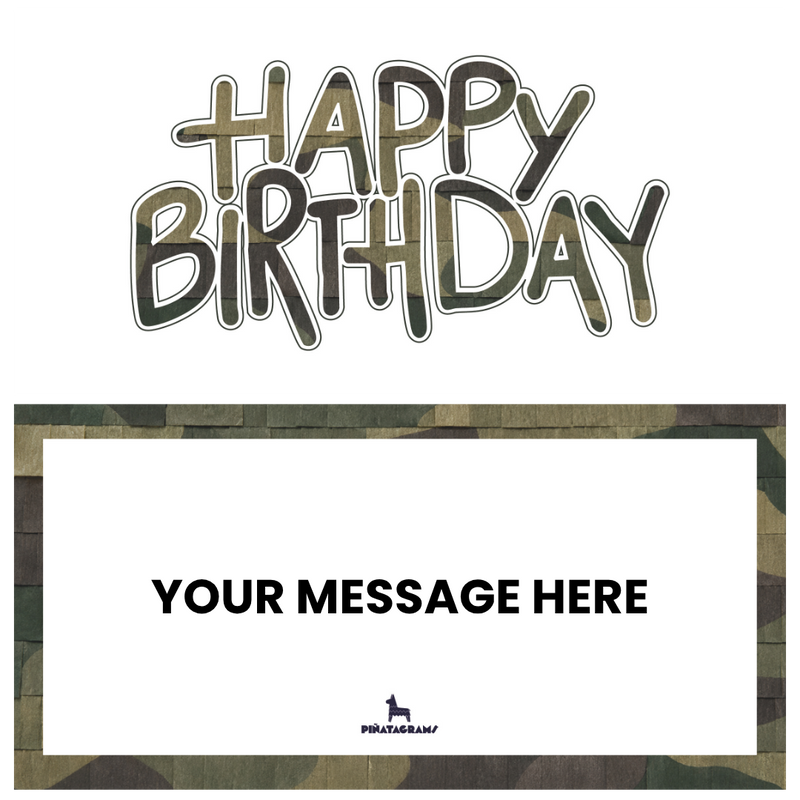 Birthday Camo
