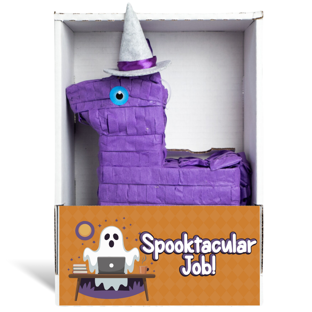Spooktacular Job Halloween Piñata by Mail - Piñatagrams