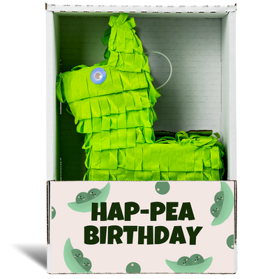 Hap-pea Birthday Piñatagram