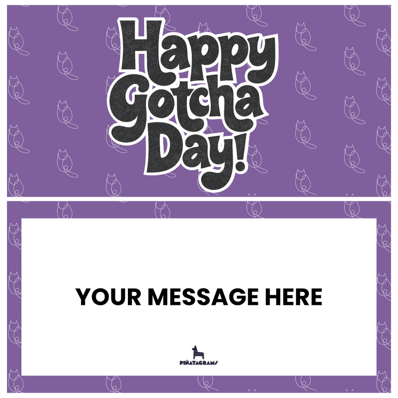 Happy Gotcha Day (Cat Treats)
