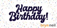 Bryn Neil: Confetti Birthday Piñatagram