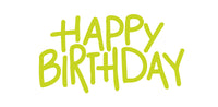 Happy Birthday Green