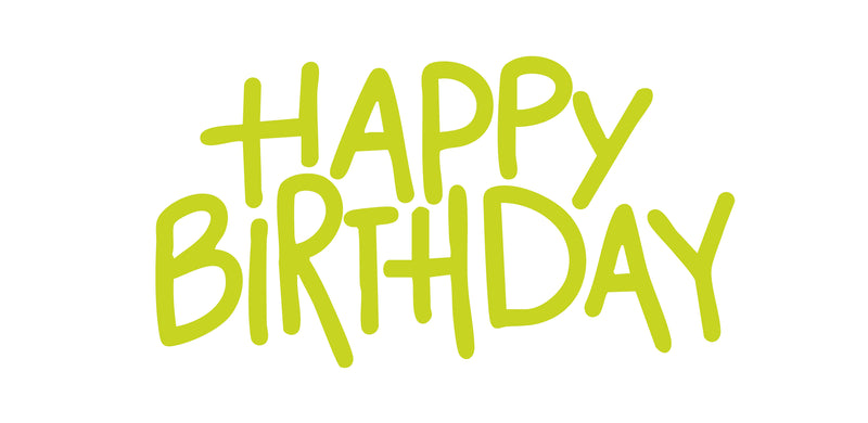 Happy Birthday Green