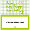 Green Happy Birthday