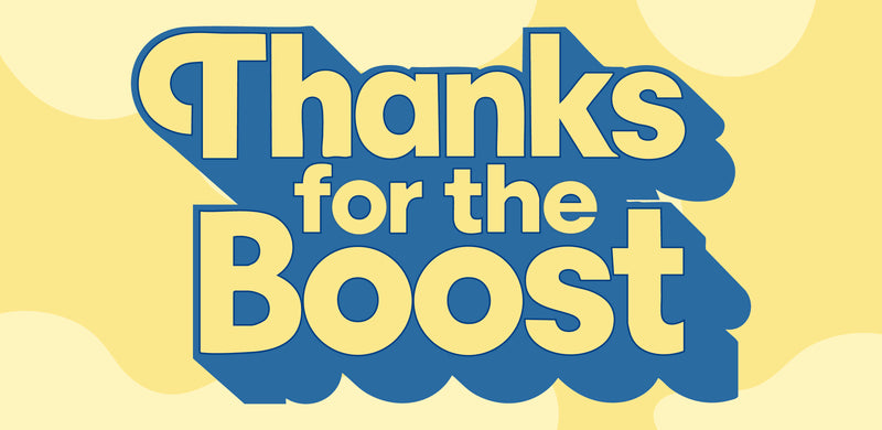 Thanks for the Boost