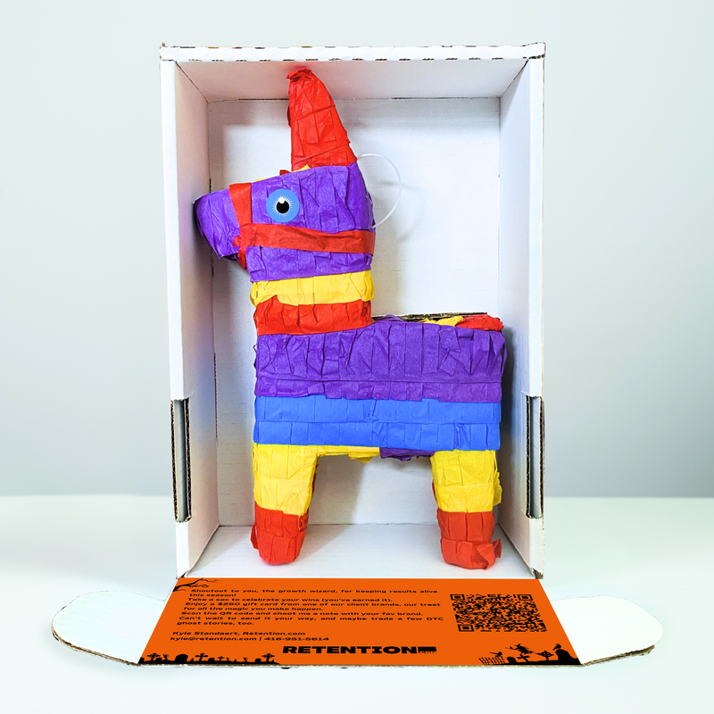Retention Halloween Piñatagram