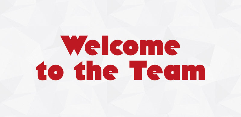 Red Welcome to the Team