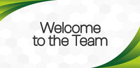 Green Welcome to the Team
